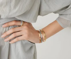 Bracelets-Marco Bicego 18K Rose Gold Coil Bangle Bracelet, Thin RoseGold
