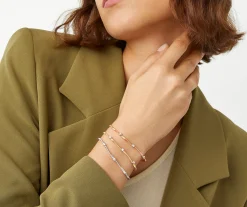 Bracelets-Marco Bicego 18K Rose Gold Twisted Coil Bracelet With Diamonds RoseGold