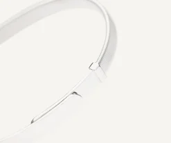 Bracelets-Marco Bicego 18K White Gold Coil Bangle Bracelet, Thin WhiteGold