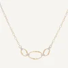 Necklaces-Marco Bicego 18K Yellow Gold and Diamond Half Collar Yellowgold