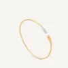 Bracelets-Marco Bicego 18K Yellow Gold and Diamond Kissing Cuff Yellowgold