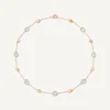 Necklaces-Marco Bicego 18K Yellow Gold Aquamarine u0026 Gold Necklace Yellowgold