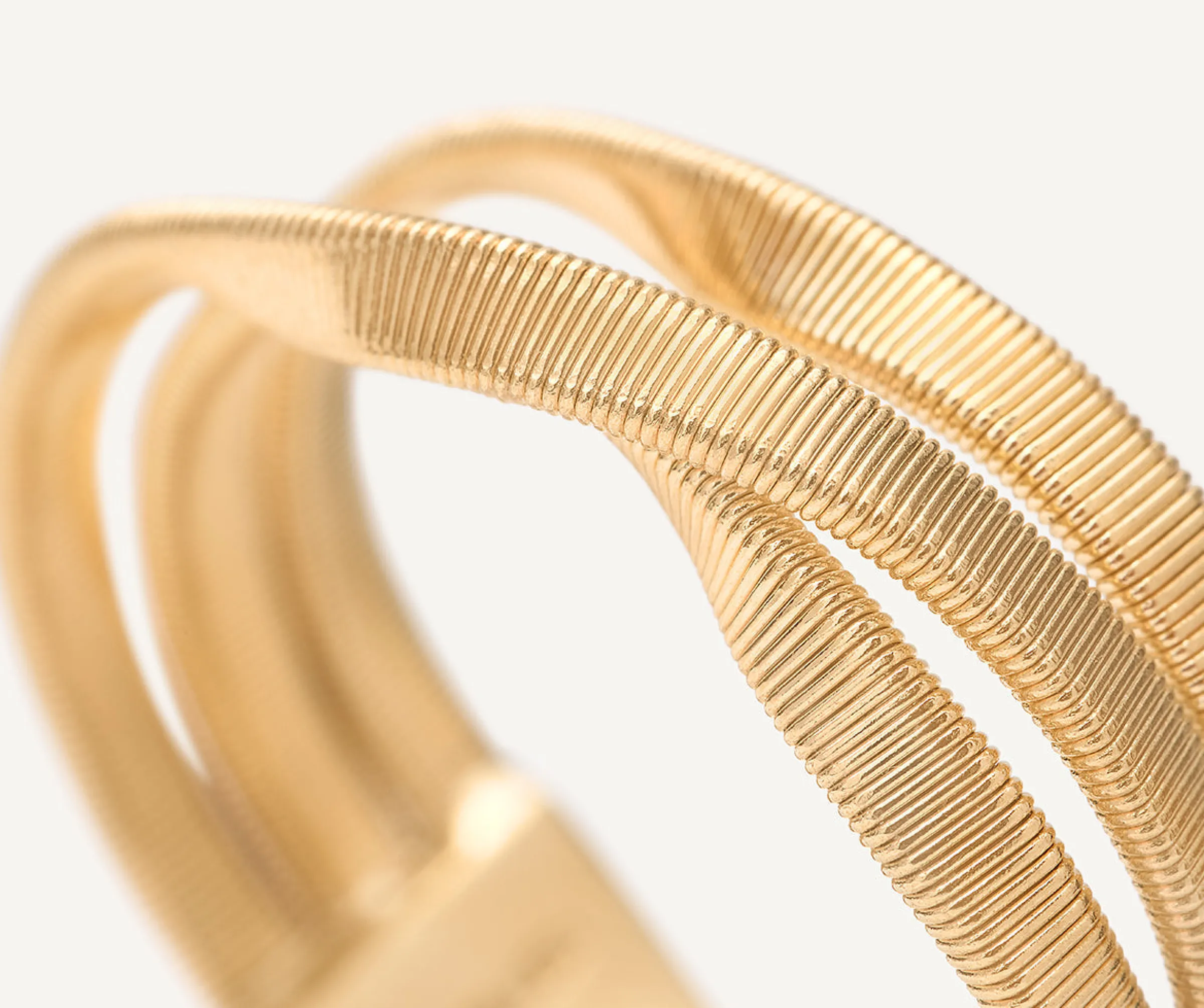 Rings-Marco Bicego 18K Yellow Gold 3-Band Coil Ring Yellowgold