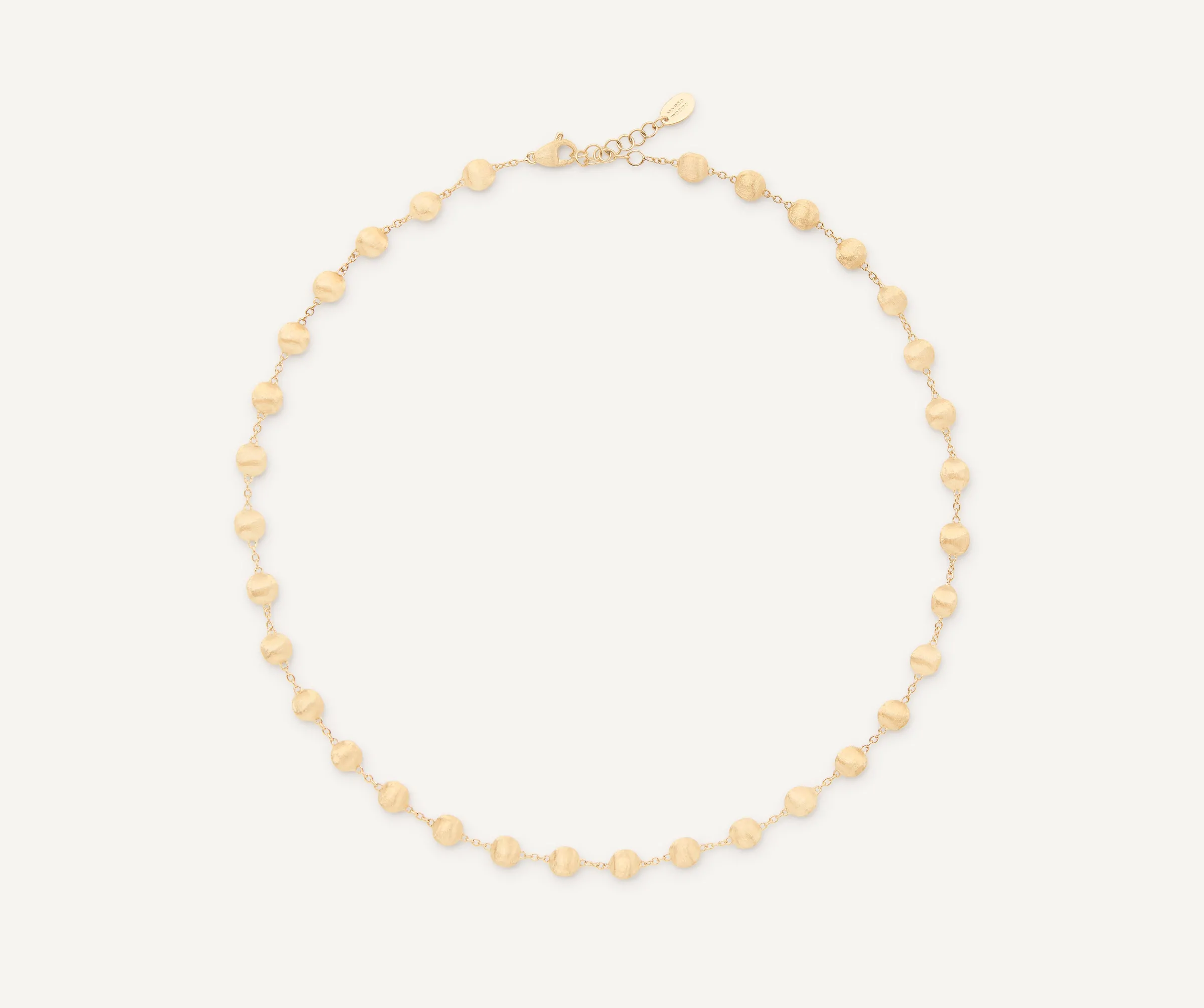 Necklaces-Marco Bicego 18K Yellow Gold Bead Necklace Yellowgold