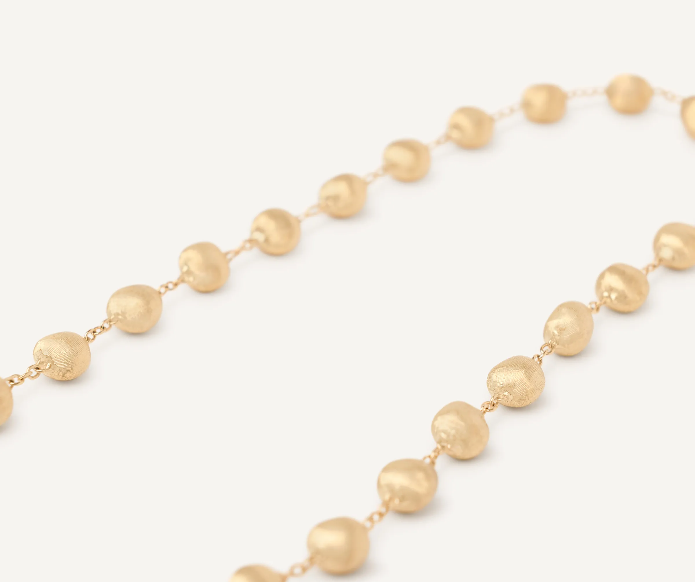 Necklaces-Marco Bicego 18K Yellow Gold Bead Necklace Yellowgold