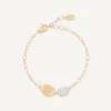 Bracelets-Marco Bicego 18K Yellow Gold Bracelet with Mini-Pavé Station Yellowgold