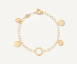 Bracelets-Marco Bicego 18K Yellow Gold Charm Bracelet Yellowgold