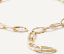 Necklaces-Marco Bicego 18K Yellow Gold Convertible Oval Link Lariat Yellowgold