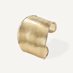 Bracelets-Marco Bicego 18K Yellow Gold Cuff, Large Width Yellowgold