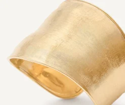 Bracelets-Marco Bicego 18K Yellow Gold Cuff, Medium Width Yellowgold