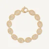 Bracelets-Marco Bicego 18K Yellow Gold Diamond Pavé Bracelet Yellowgold