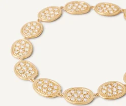 Bracelets-Marco Bicego 18K Yellow Gold Diamond Pavé Bracelet Yellowgold