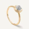 Rings-Marco Bicego 18K Yellow Gold Diamond Stackable Ring Yellowgold
