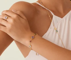 Bracelets-Marco Bicego 18K Yellow Gold Gemstone Bracelet Yellowgold