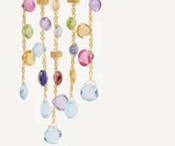 Earrings-Marco Bicego 18K Yellow Gold Gemstone Chandelier Earrings Yellowgold