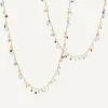 Necklaces-Marco Bicego 18K Yellow Gold Gemstone Necklace, Long Yellowgold