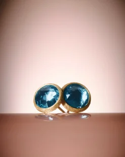 Earrings-Marco Bicego 18K Yellow Gold Gemstone Stud Earrings Yellowgold