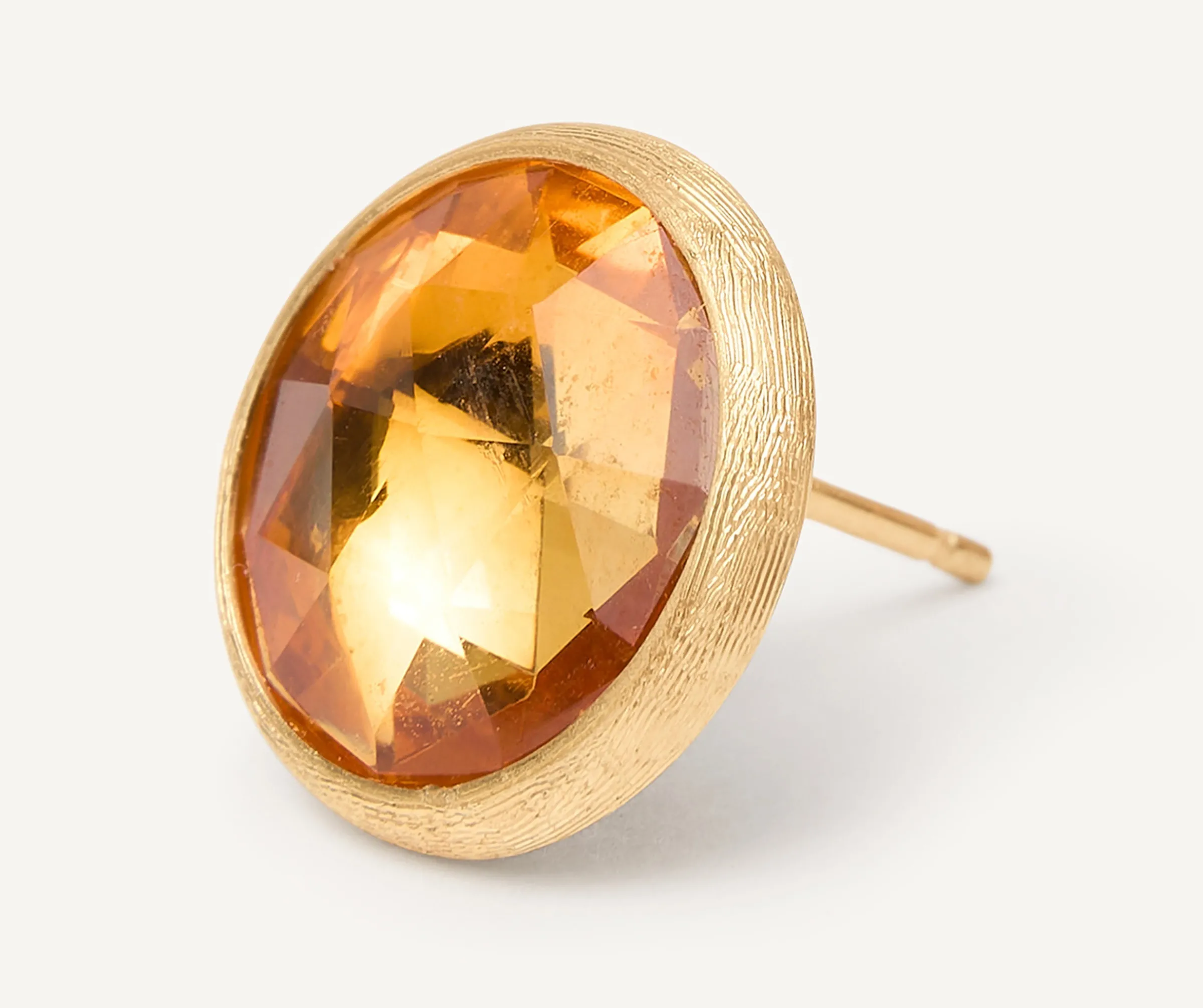 Earrings-Marco Bicego 18K Yellow Gold Gemstone Stud Large Earrings Yellowgold