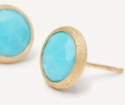 Earrings-Marco Bicego 18K Yellow Gold Gemstone Stud Earrings Yellowgold