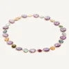Necklaces-Marco Bicego 18K Yellow Gold Graduated Collar featuring Amethyst Yellowgold