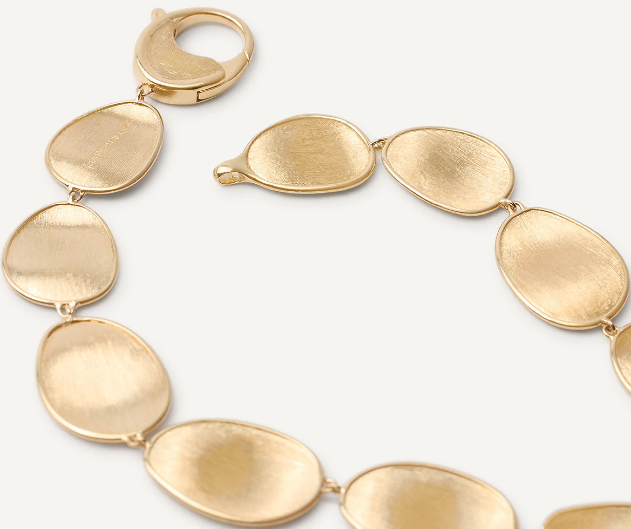 Necklaces-Marco Bicego 18K Yellow Gold Graduated Petal Collar Necklace Yellowgold