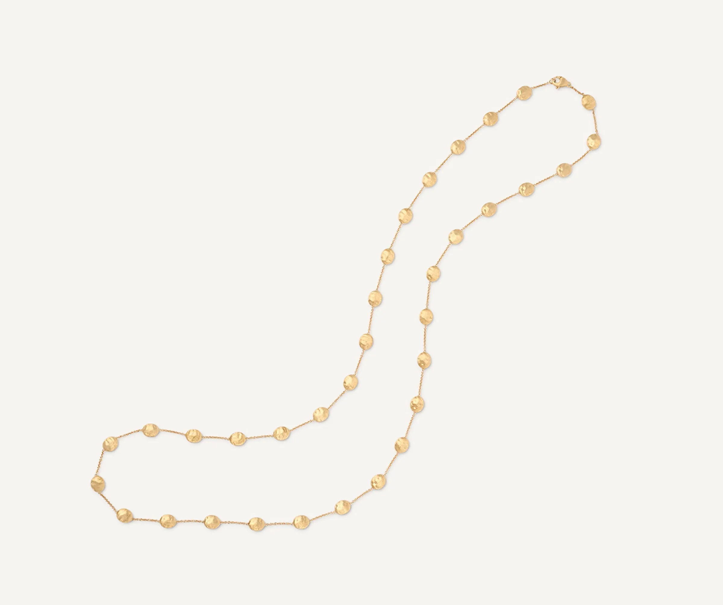 Necklaces-Marco Bicego 18K Yellow Gold Large Bean Long Necklace Yellowgold