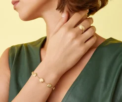 Bracelets-Marco Bicego 18K Yellow Gold Large Bean Bracelet Yellowgold