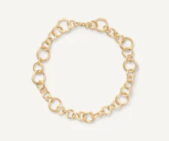 Necklaces-Marco Bicego 18K Yellow Gold Link Collar Necklace Yellowgold