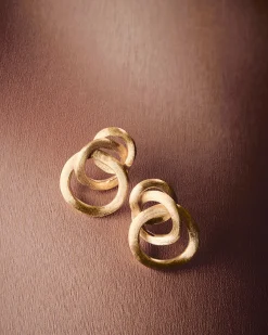 Earrings-Marco Bicego 18K Yellow Gold Linked Earrings Yellowgold