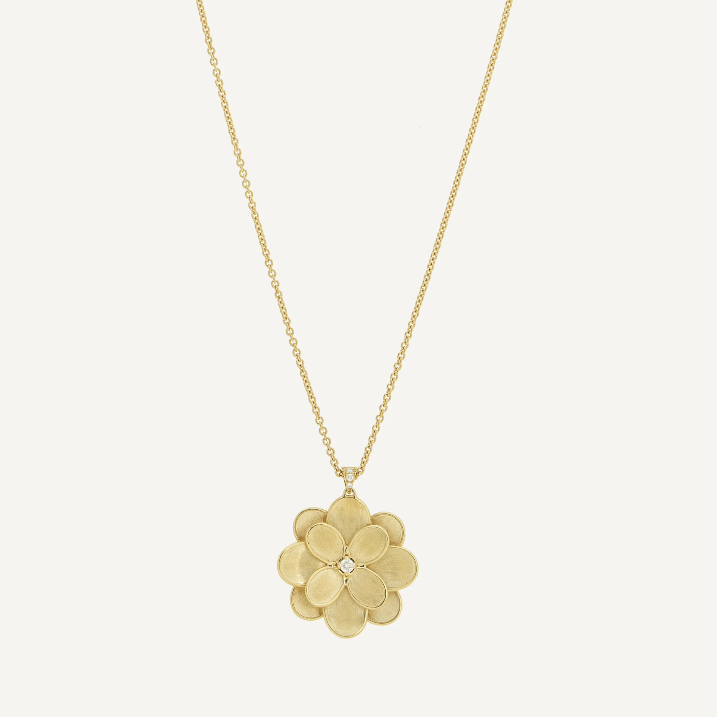 Necklaces-Marco Bicego 18K Yellow Gold Long Pendant Necklace Yellowgold