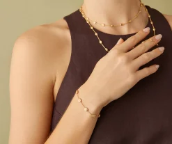 Bracelets-Marco Bicego 18K Yellow Gold Medium Bean Bracelet Yellowgold