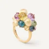 Rings-Marco Bicego 18K Yellow Gold Mixed Gemstone Cocktail Ring Yellowgold