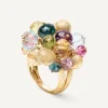 Rings-Marco Bicego 18K Yellow Gold Mixed Gemstone Large Cocktail Ring Yellowgold