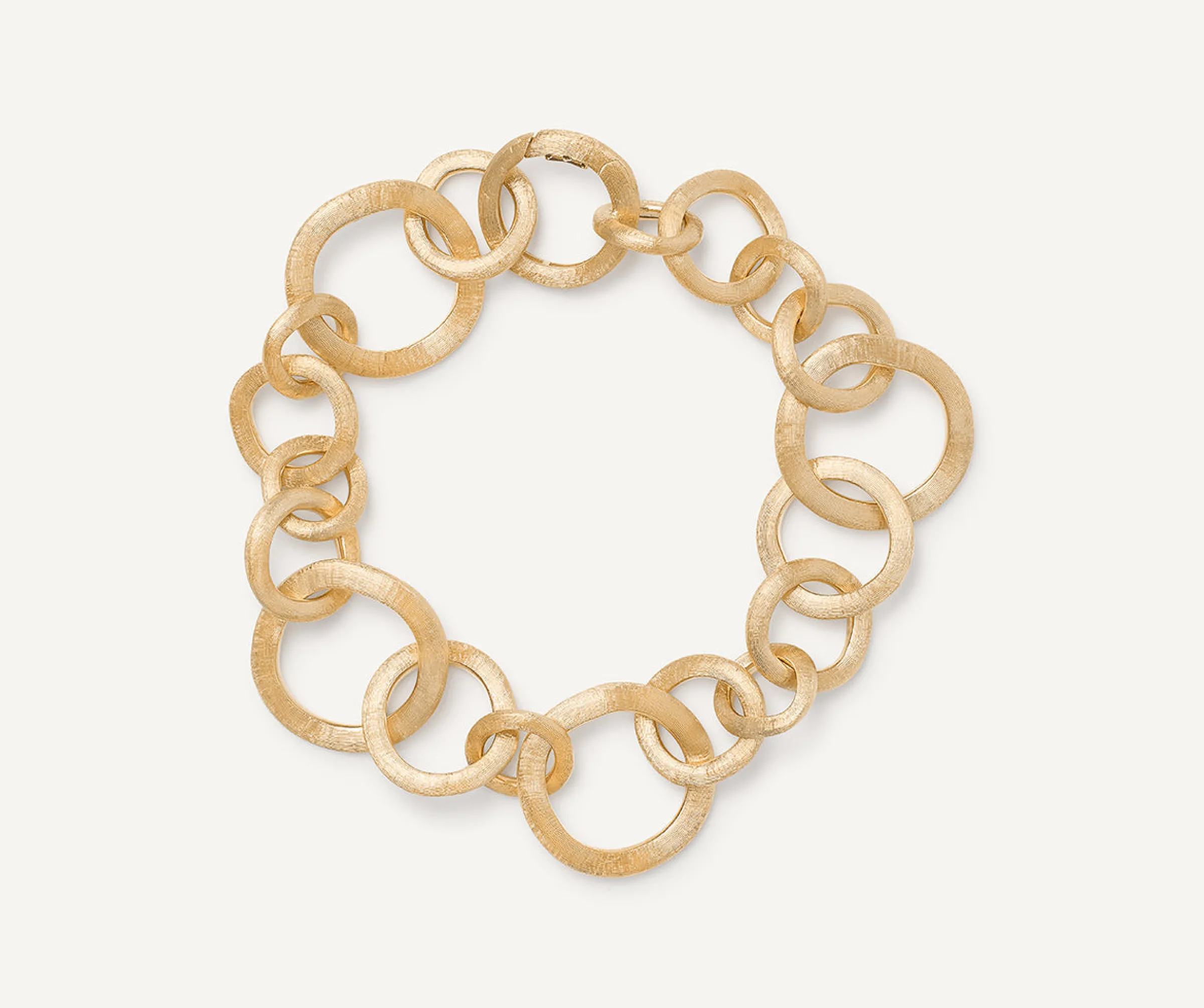Bracelets-Marco Bicego 18K Yellow Gold Mixed Link Bracelet Yellowgold