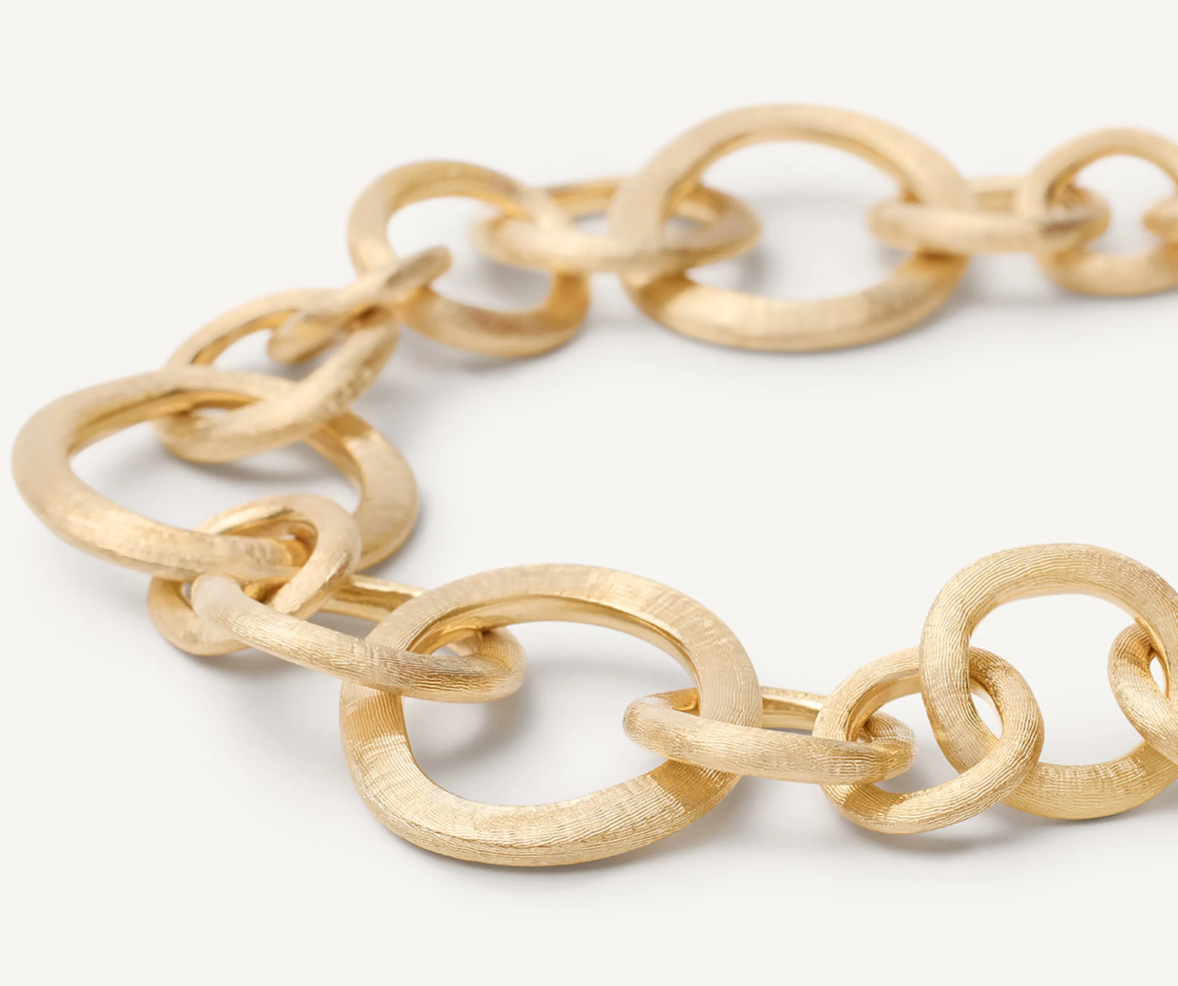 Bracelets-Marco Bicego 18K Yellow Gold Mixed Link Bracelet Yellowgold