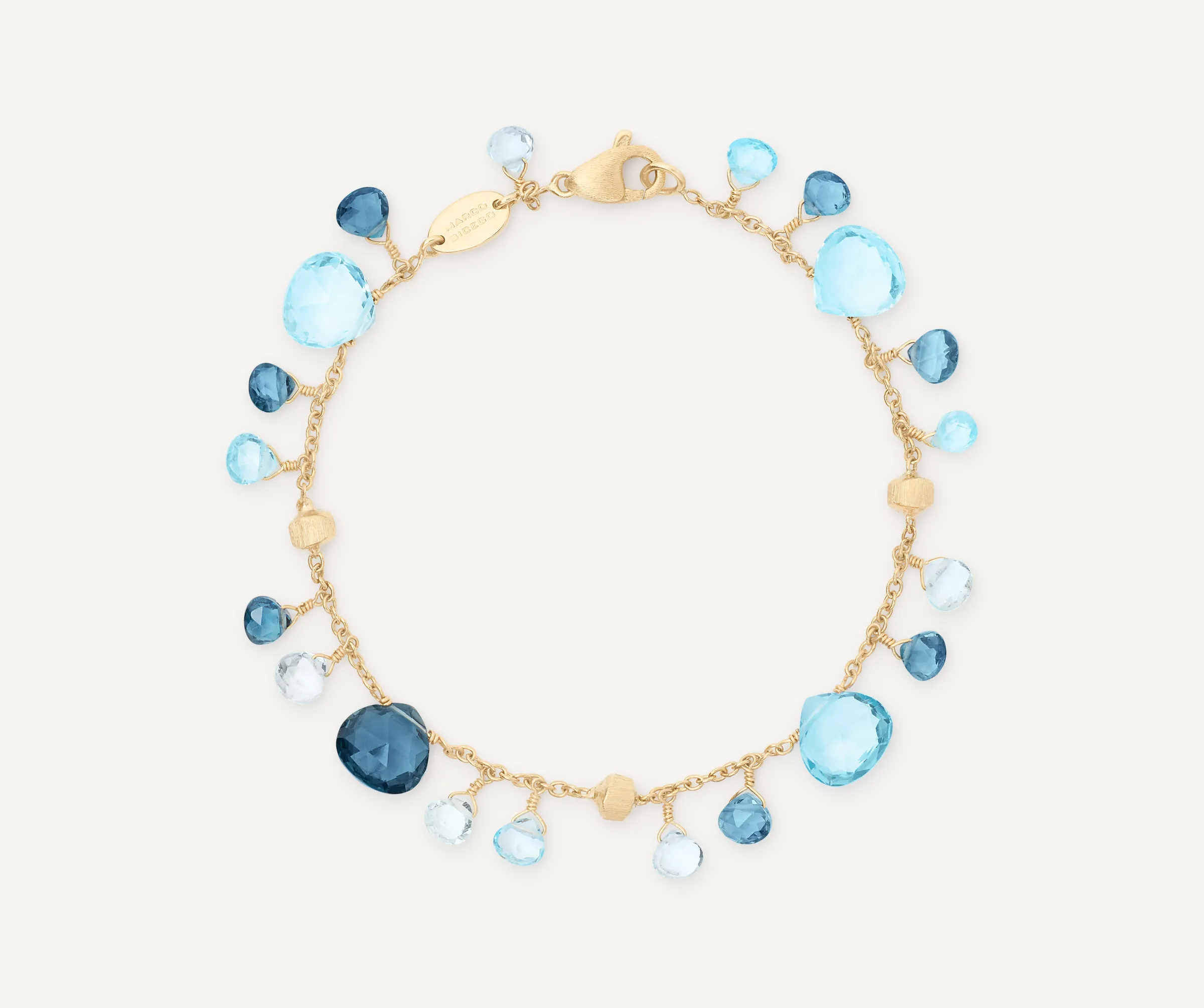 Bracelets-Marco Bicego 18K Yellow Gold Mixed Topaz Single-Strand Bracelet Yellowgold
