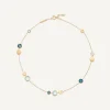Necklaces-Marco Bicego 18K Yellow Gold Mixed Topaz Necklace Yellowgold