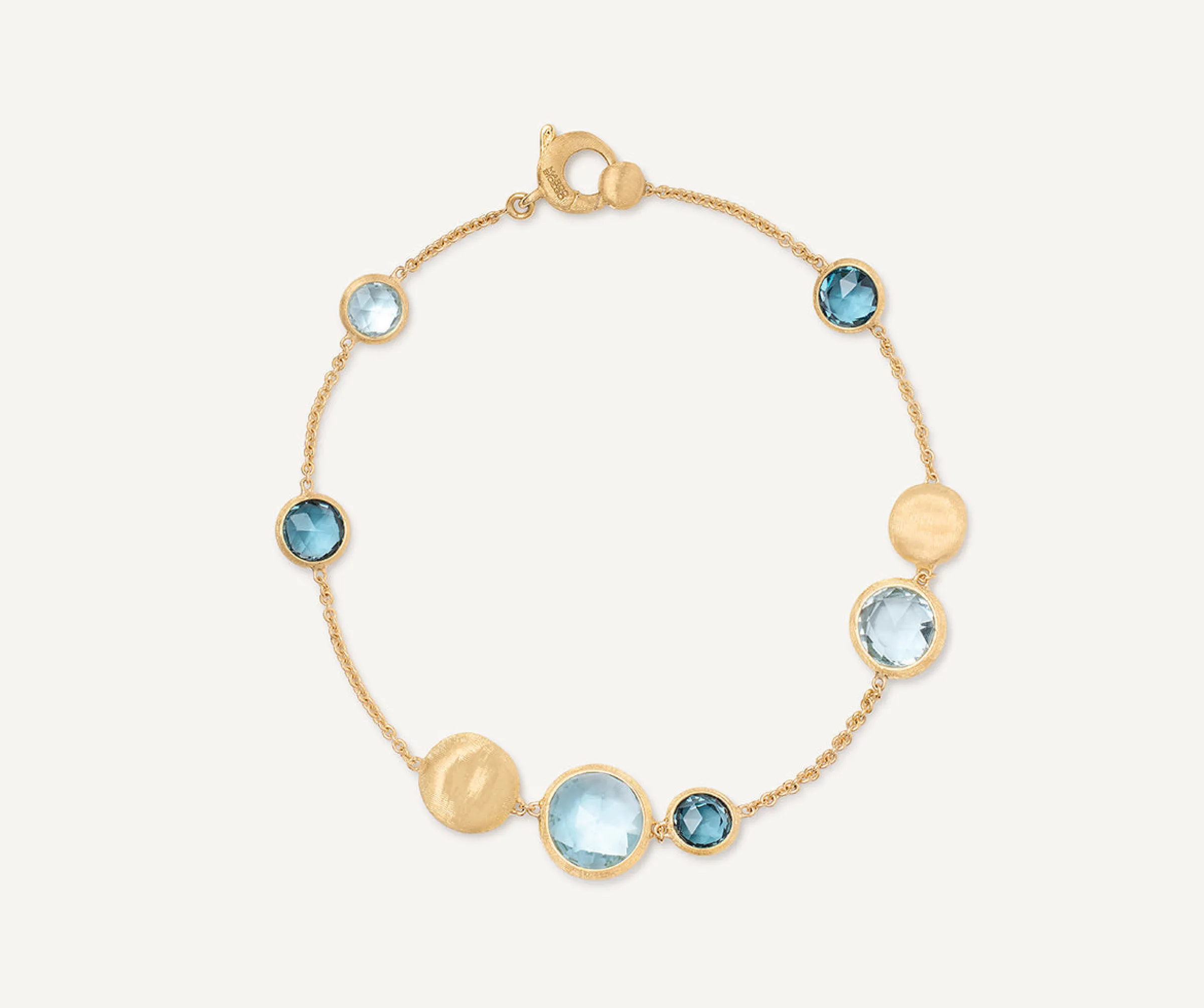 Bracelets-Marco Bicego 18K Yellow Gold Mixed Topaz Bracelet Yellowgold