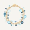 Bracelets-Marco Bicego 18K Yellow Gold Mixed Topaz Double-Strand Bracelet Yellowgold