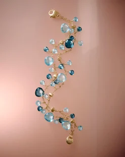 Bracelets-Marco Bicego 18K Yellow Gold Mixed Topaz Double-Strand Bracelet Yellowgold