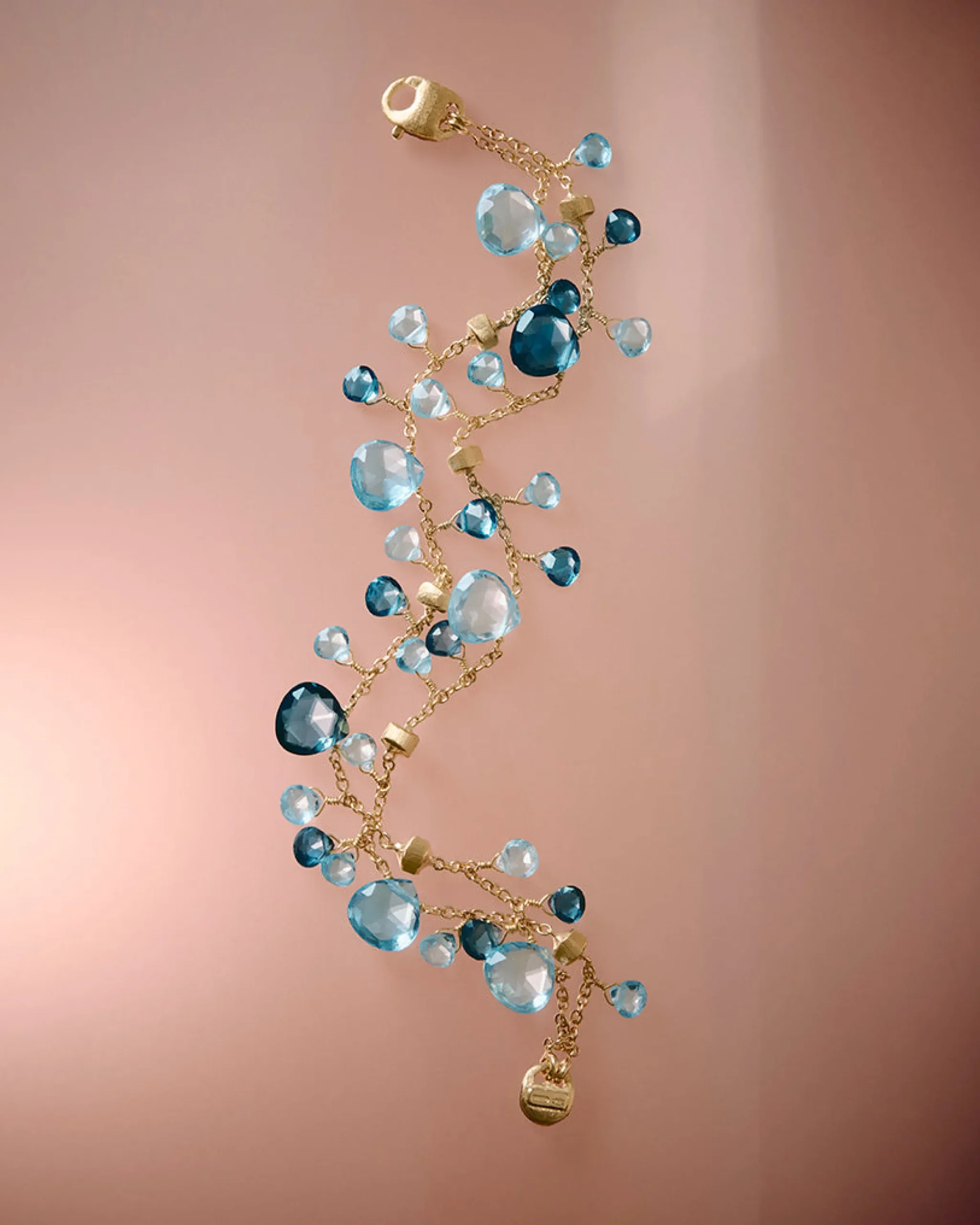 Bracelets-Marco Bicego 18K Yellow Gold Mixed Topaz Double-Strand Bracelet Yellowgold