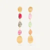 Earrings-Marco Bicego 18K Yellow Gold Mixed Tourmaline Statement Earrings Yellowgold