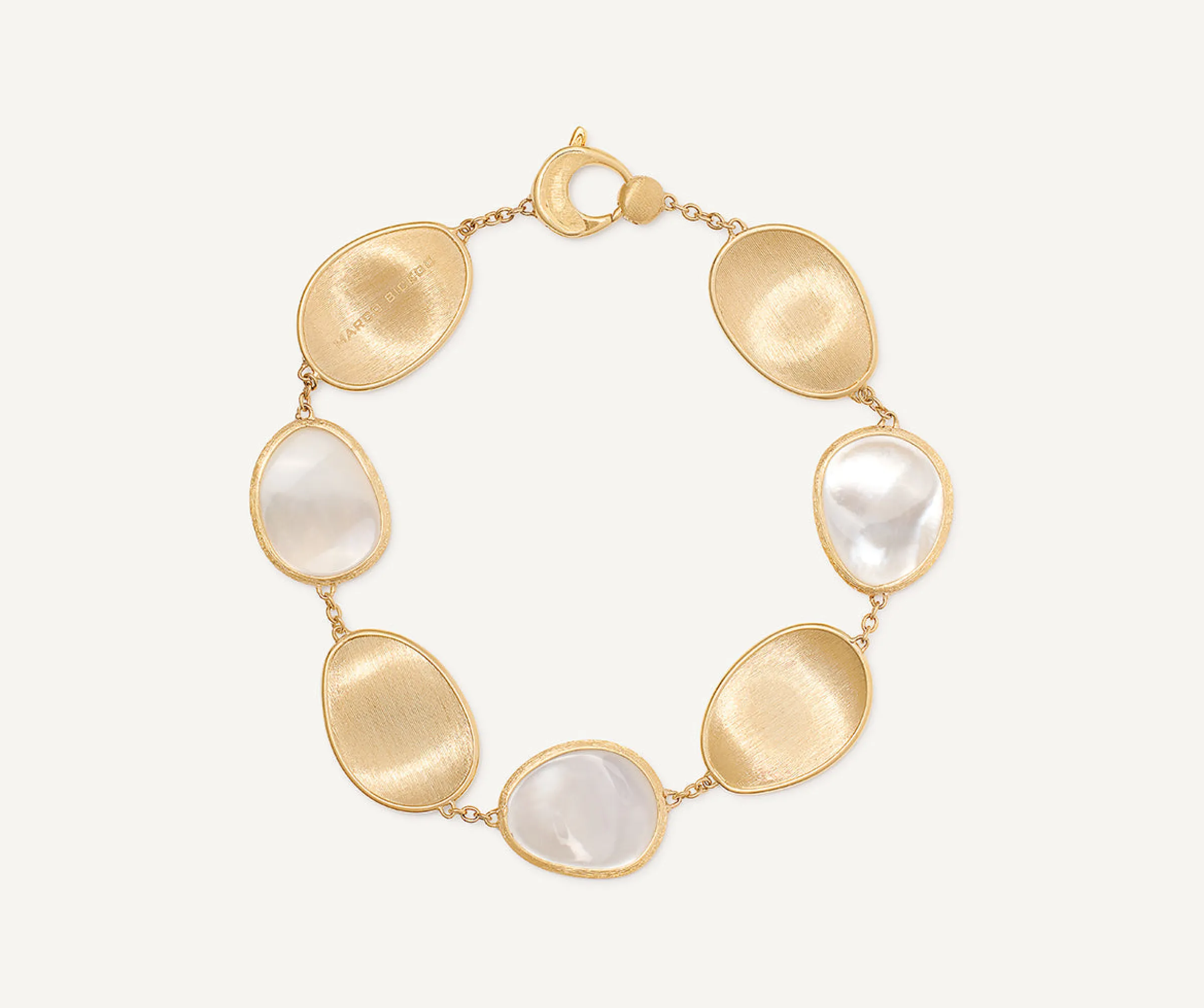 Bracelets-Marco Bicego 18K Yellow Gold Mother of Pearl Bracelet Yellowgold