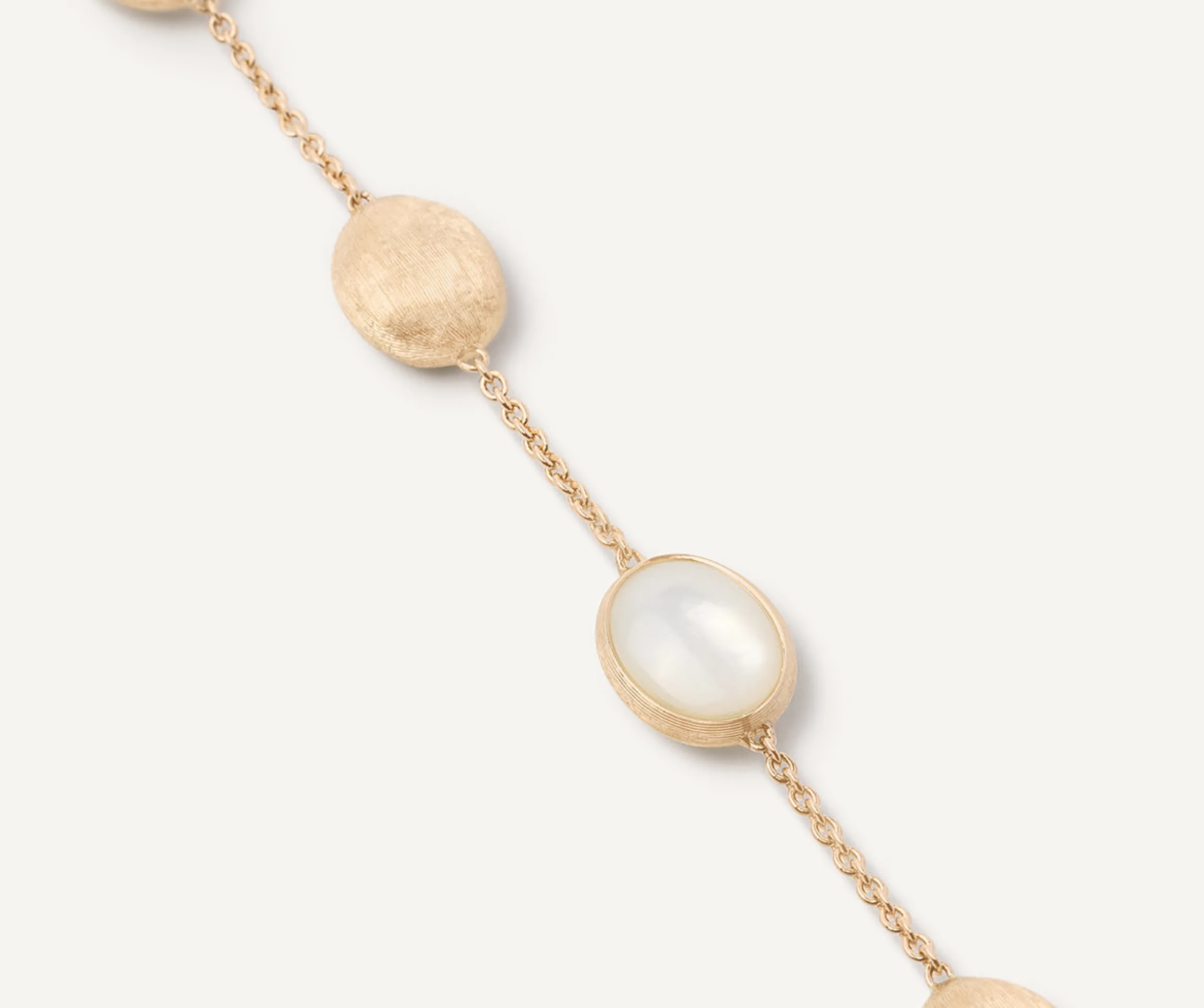 Bracelets-Marco Bicego 18K Yellow Gold Mother of Pearl u0026 Gold Bracelet Yellowgold
