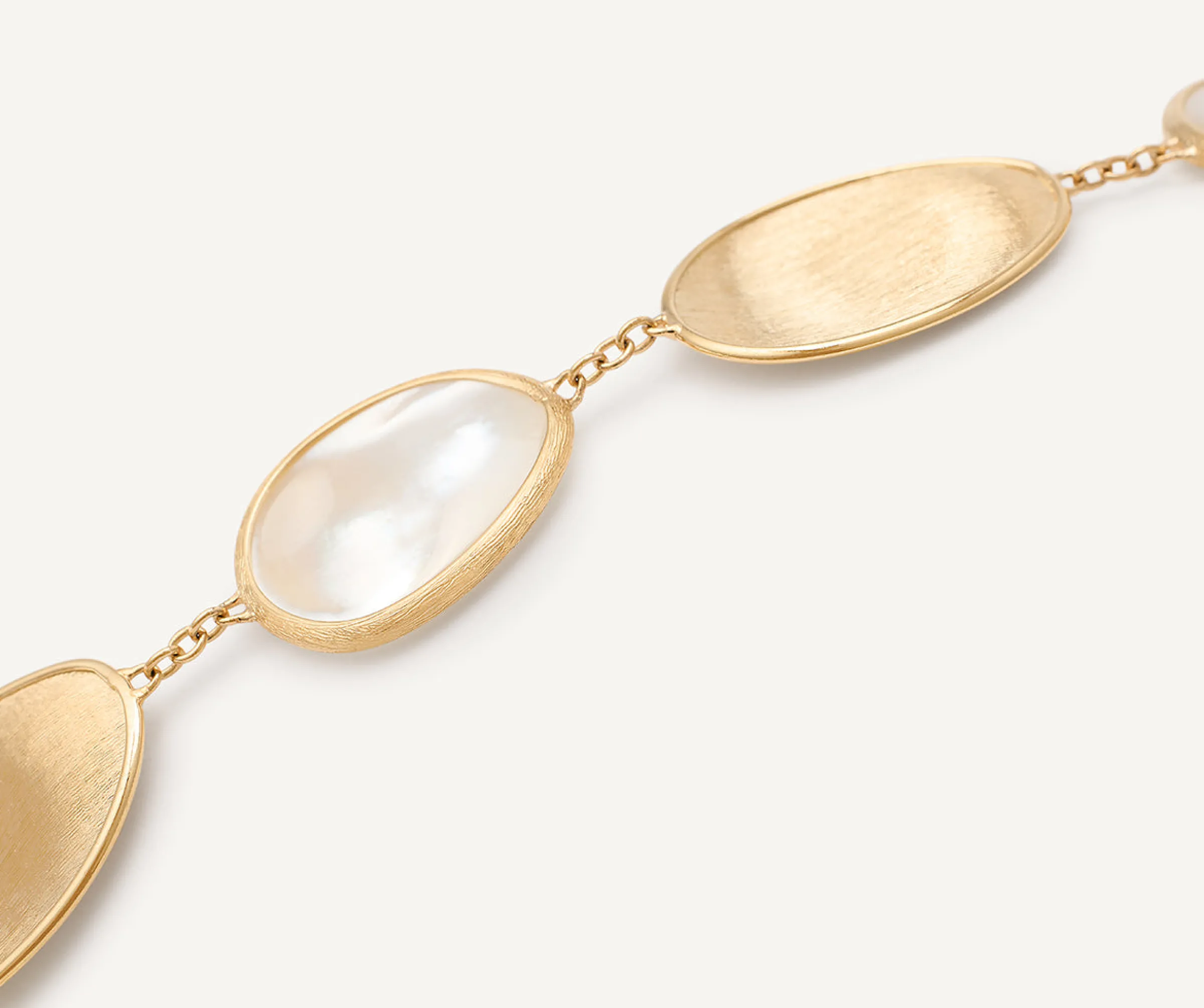 Bracelets-Marco Bicego 18K Yellow Gold Mother of Pearl Bracelet Yellowgold