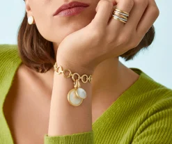 Rings-Marco Bicego 18K Yellow Gold Multi-Band Diamond Stackable Ring Yellowgold