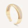 Bracelets-Marco Bicego 18K Yellow Gold Multi-Strand Statement Cuff Yellowgold