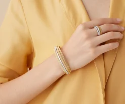 Bracelets-Marco Bicego 18K Yellow Gold Multi-Strand Statement Cuff Yellowgold