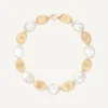 Necklaces-Marco Bicego 18K Yellow Gold Necklace with Mother of Pearl Yellowgold