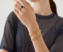 Bracelets-Marco Bicego 18K Yellow Gold Oval Link Bracelet Yellowgold